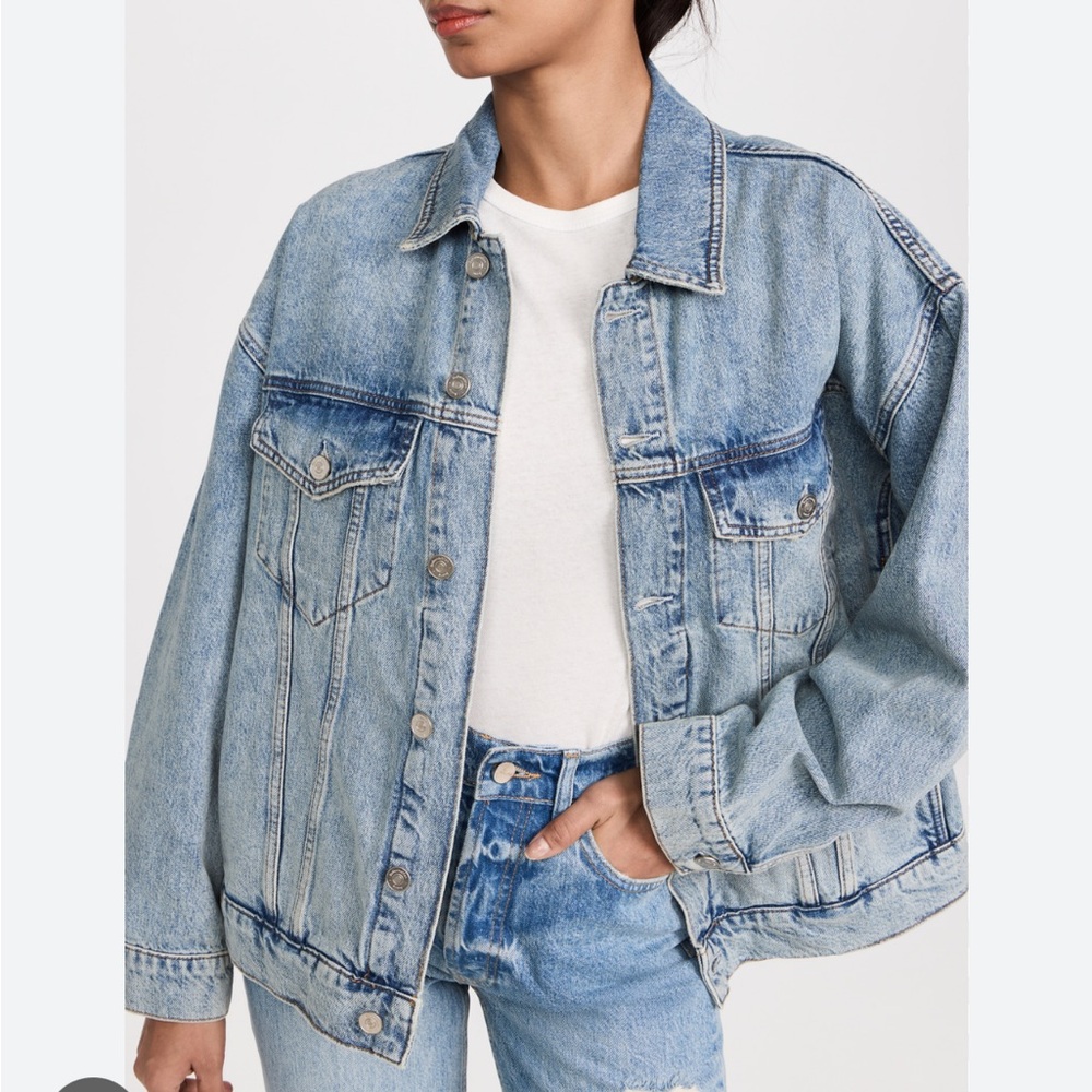 Reformation Simona Oversized Denim Jacket